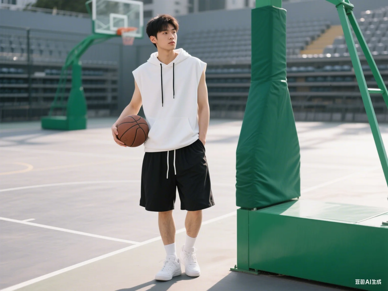 

Men's summer fashion vest sleeveless T-shirt sports shorts two-piece set casual and comfortable sports suit