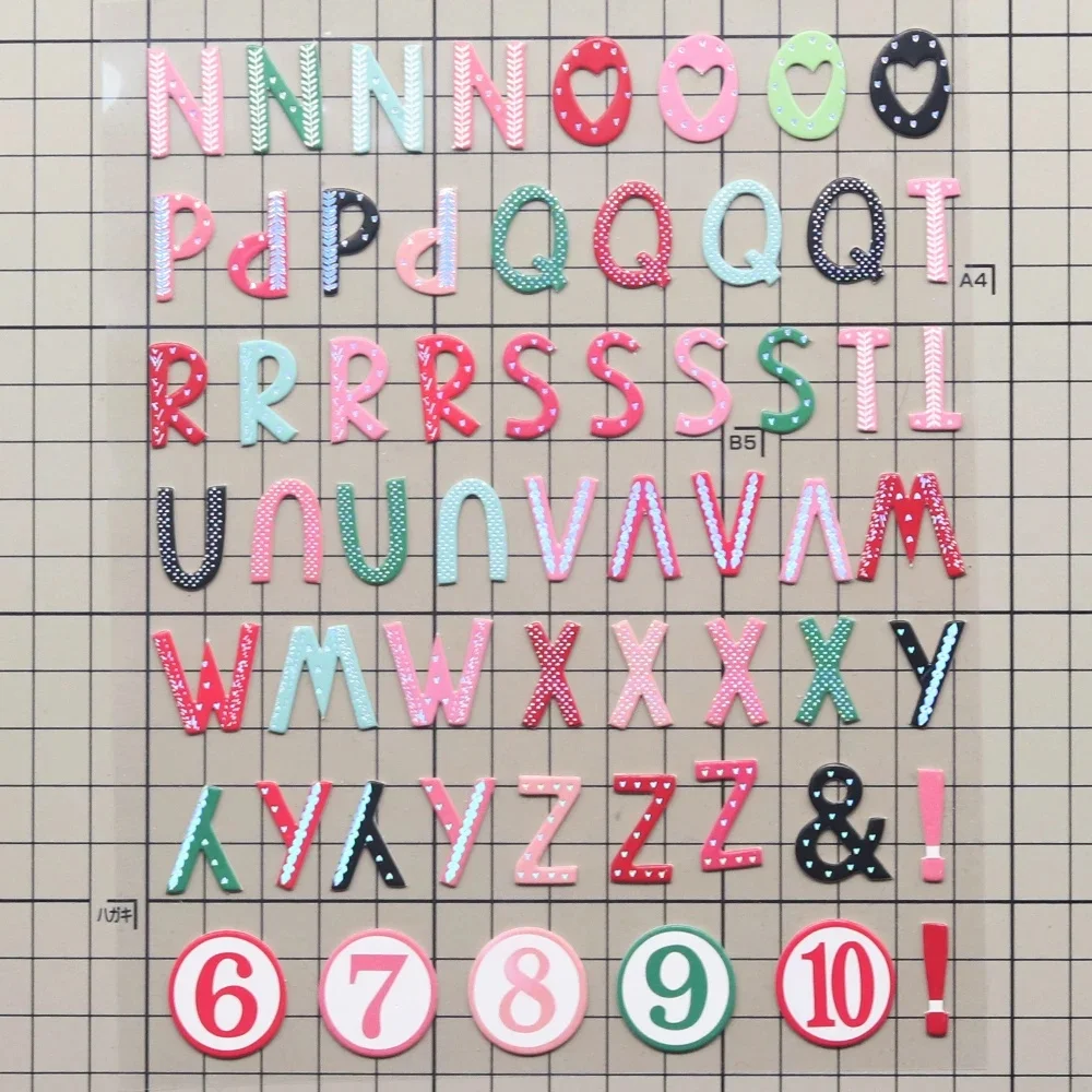 Creative Path Alphabet-Aufkleber mit englischen Buchstaben, selbstklebende goldene Scrapbooking-Deko-Aufkleber für die Kartenherstellung, Planer, Journaling – Detail 24