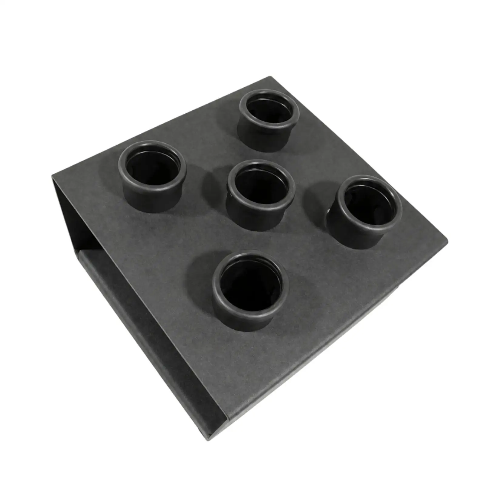 Barbell Rack with Cylindrical Openings Stable Vertical Barbell Rack No Wall Mounting Required Floor-Standing Bar Storage Stand