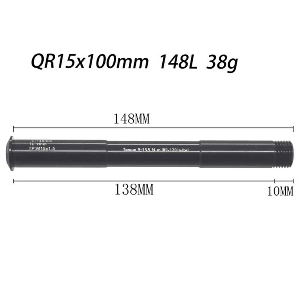 

Наслаждайтесь плавными катаниями с помощью этого быстросъемного стержня для сквозной оси 15x100110 мм. Гарантия легкой установки.