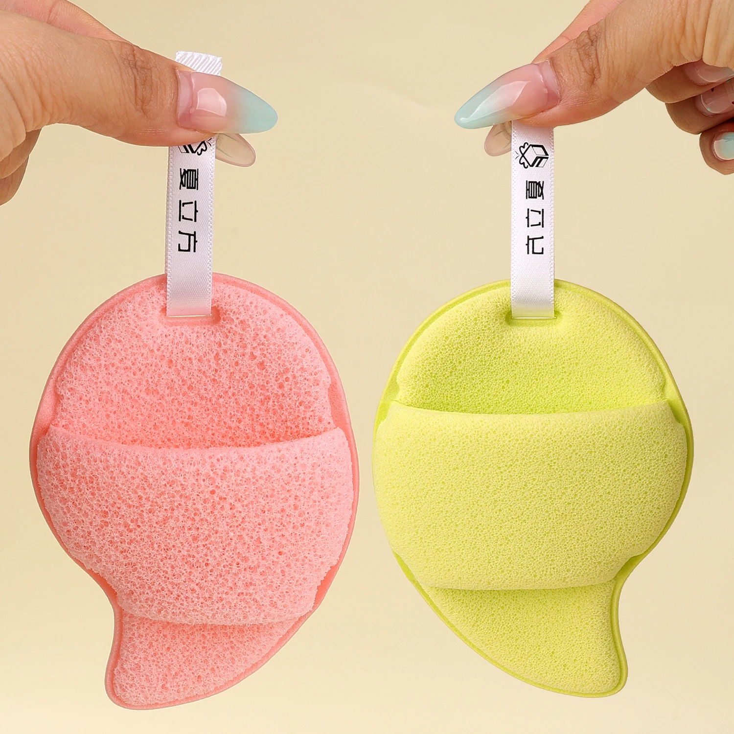 1/3 Uds mascarilla de barro esponja de limpieza exfoliante eliminación de espinillas esponja de lavado de cara limpiador removedor de maquillaje esponja de espuma almohadillas de limpieza facial