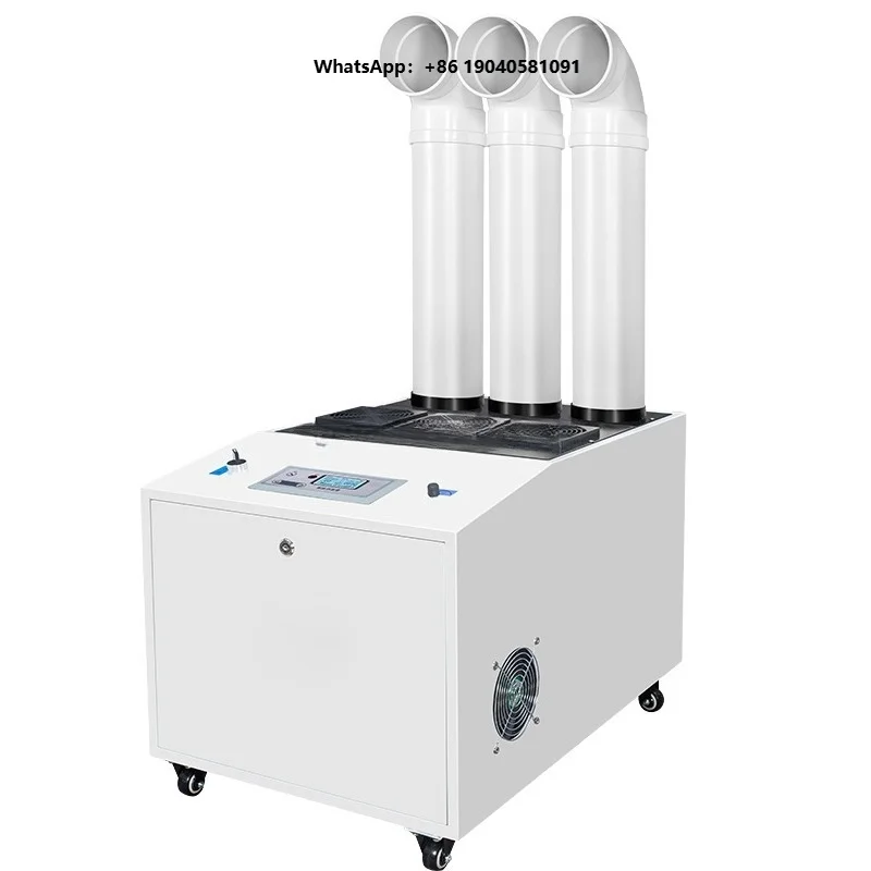 Electric 6KG/H-60KG/H Industrial Ultrasonic Humidifier Stainless Steel Tank Digital Display for Commercial Greenhouse Textile