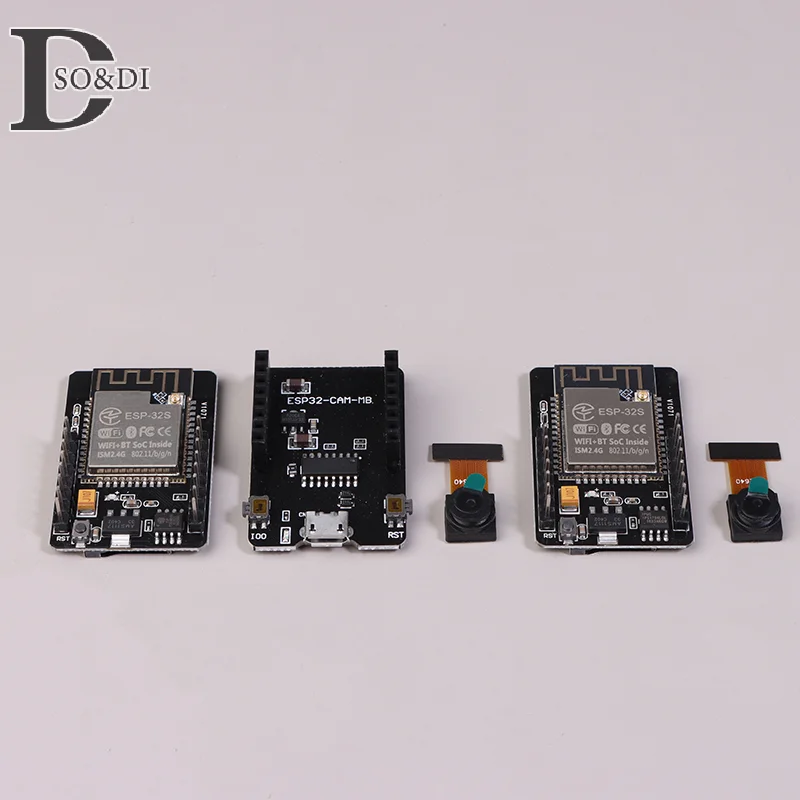 1 Stuks Hoge Kwaliteit Wifi Module Esp32 Seriële Ontwikkeling Board 5V Voor Bluetooth Met Ov2640 Camera Module
