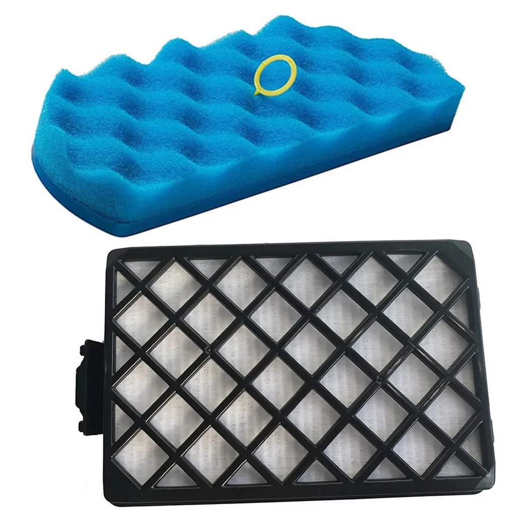 1PCS  Filters+1PCS  Blue Filter Cotton Dust  Filters For Samsung DJ97-01670B Filter SC8810 SC8813 Vacuum Cleaner Parts