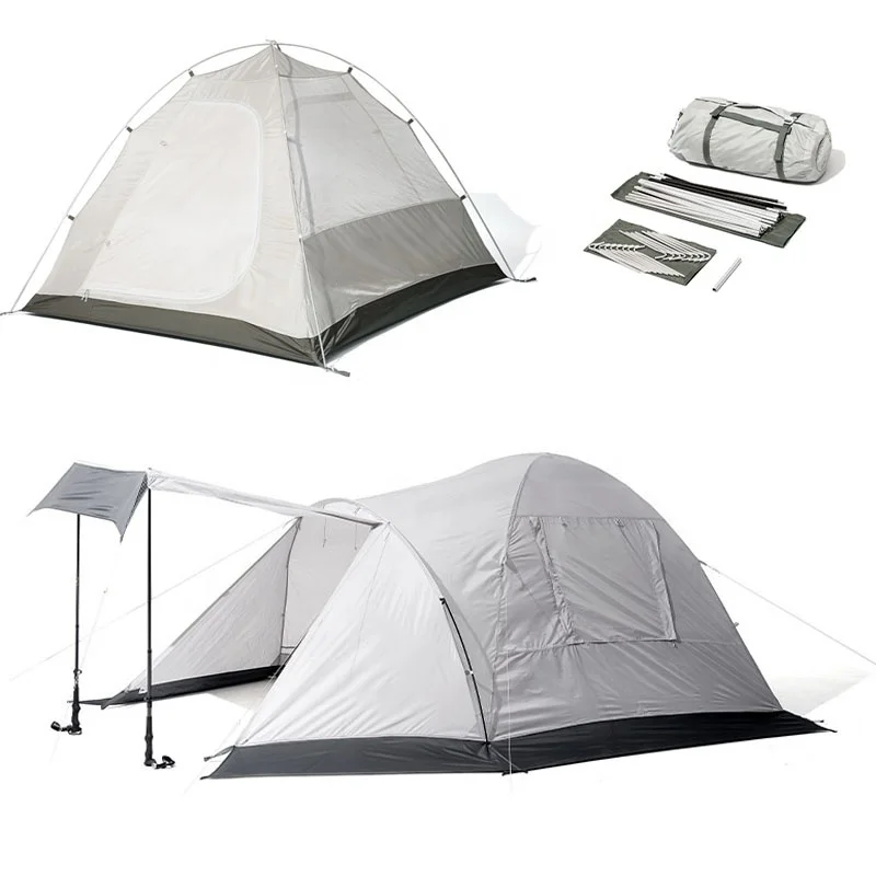 

Уличные 4-сезонные альпинистские походные треккинговые палатки, водонепроницаемая легкая палатка для кемпинга с алюминиевым столбом