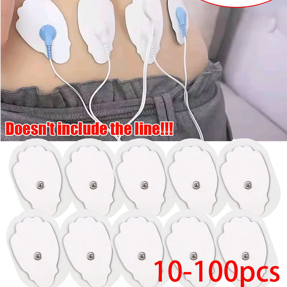 

10-100pcs Electrode Pad Digital for Tens Electrodes Acupuncture Digital Therapy Machine Massager Parches Tens Medium Frequency