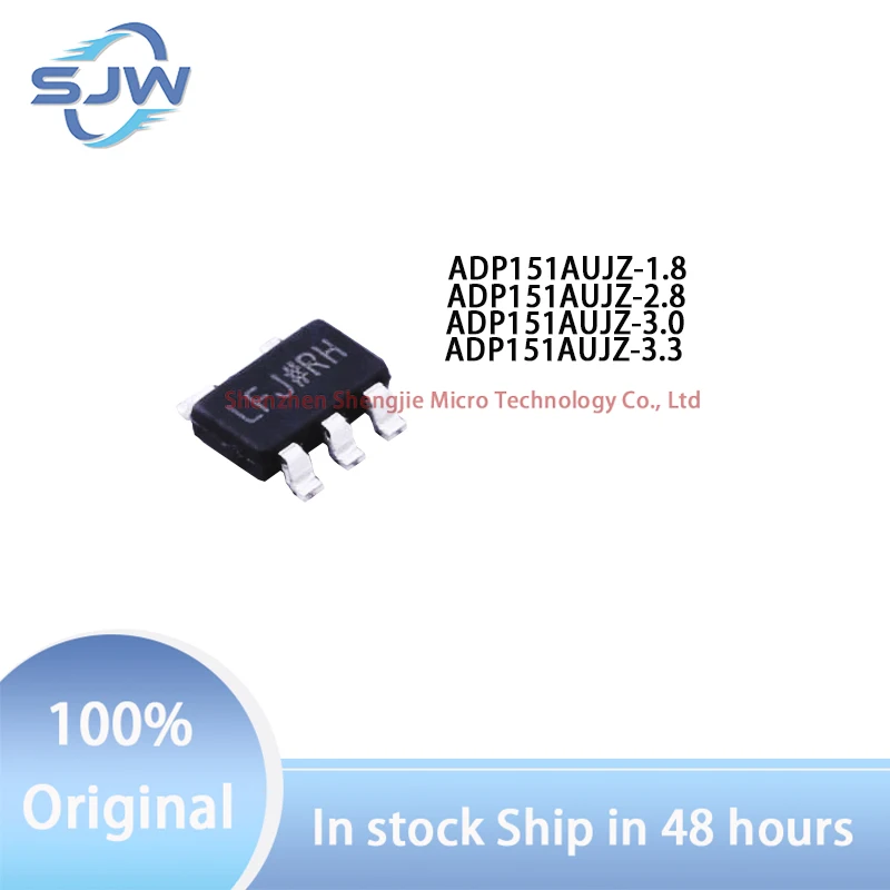 

ADP151AUJZ-1.8/2.8/3.0/3.3-R7 silk-screen LF8 LFG LFH LFJ encapsulation TSOT-23-5 Linear regulator chip