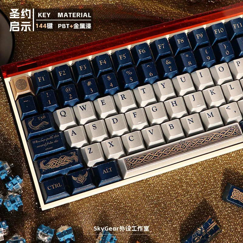 

Covenant Revelation Theme Keycaps Set Customized PBT Sublimation Cherry Profile Keyboard Cap for Mechanical Keyboard Accessories