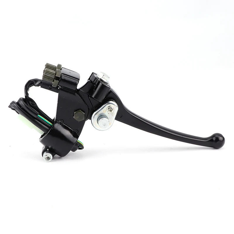 7/8'' 22mm Double Dual Pull Brake Lever Handle Assembly with Parking Brake for 49cc 50cc 70cc 90cc 110cc ATV Buggy Quad Bike