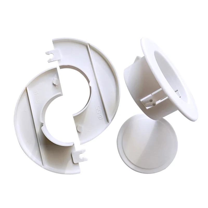 High Quality Plastic Wall Wire Hole Cover Air-conditioning Pipe Plug Decorative Cover for Home Office Hotel Furniture Hardware image 3