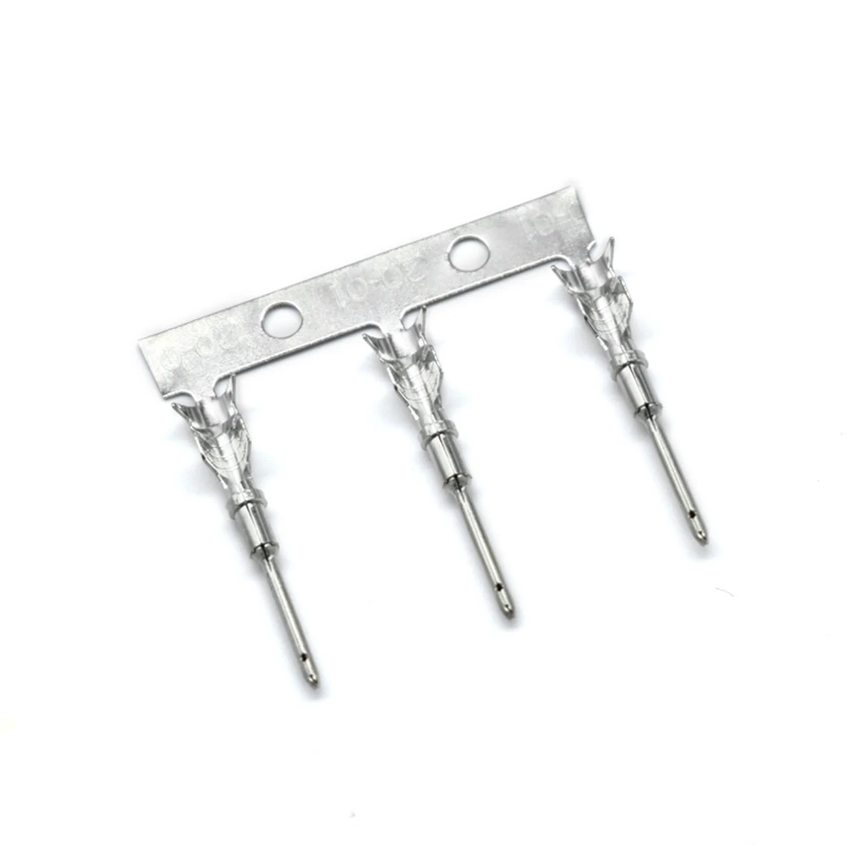 

100/500pcs Nickel Plated 1060-20-0122 Male Contact Terminal, Replacement Pin for Auto Electrical Connectors Nickel Plated