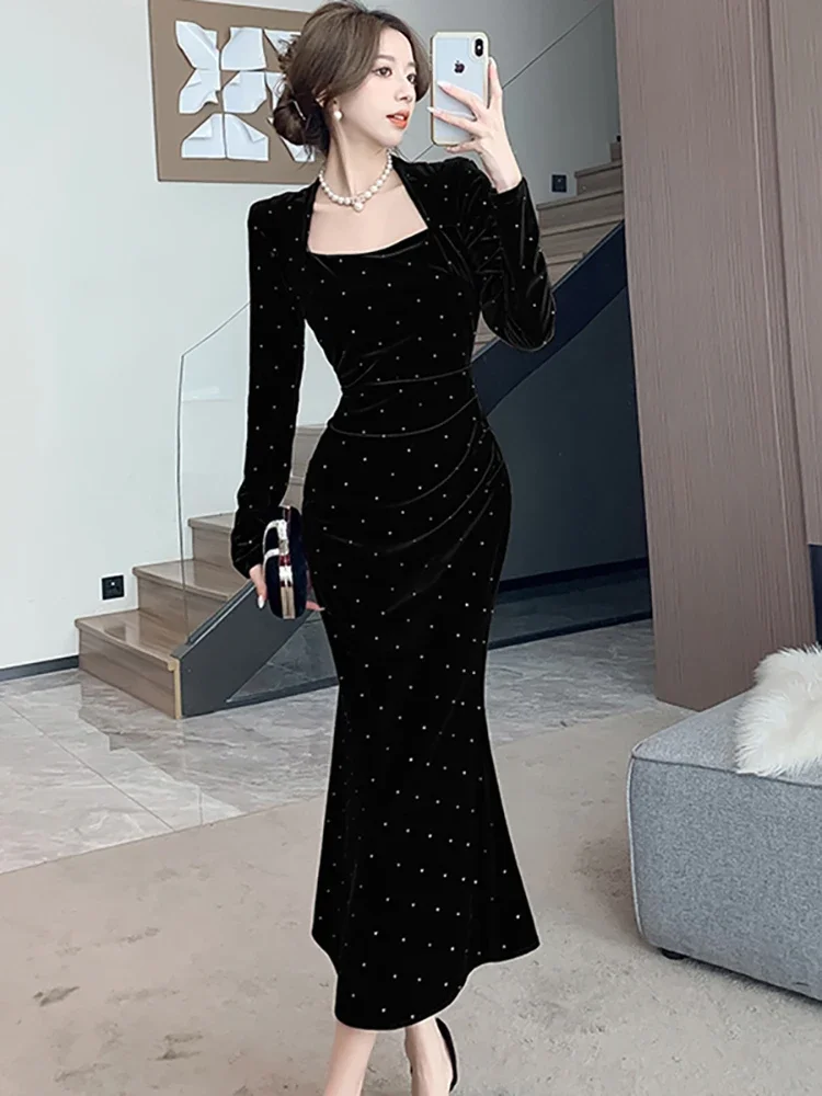 Festival Dress for Women: The Perfect Red Velvet Gown for Every Major  Celebration