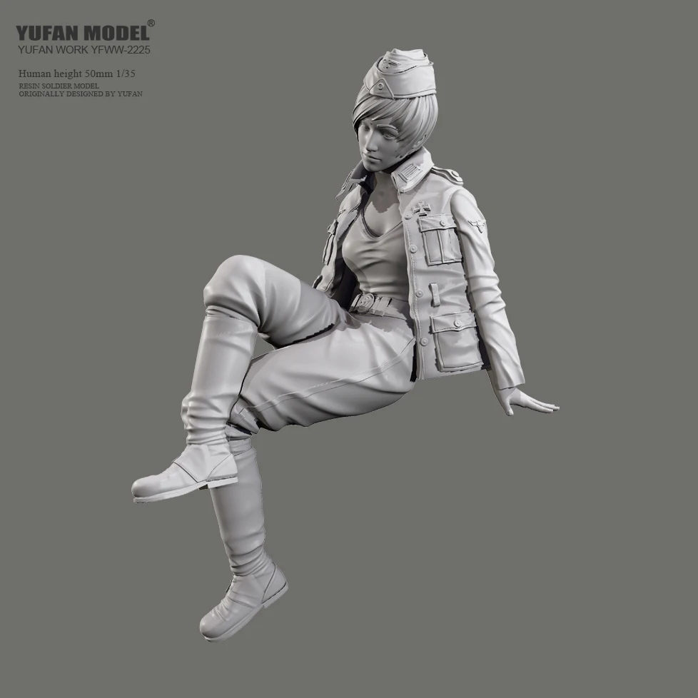 YUFAN MODEL1/35 Resin model kits figure beauty colorless and self-assembledYFWW-2225