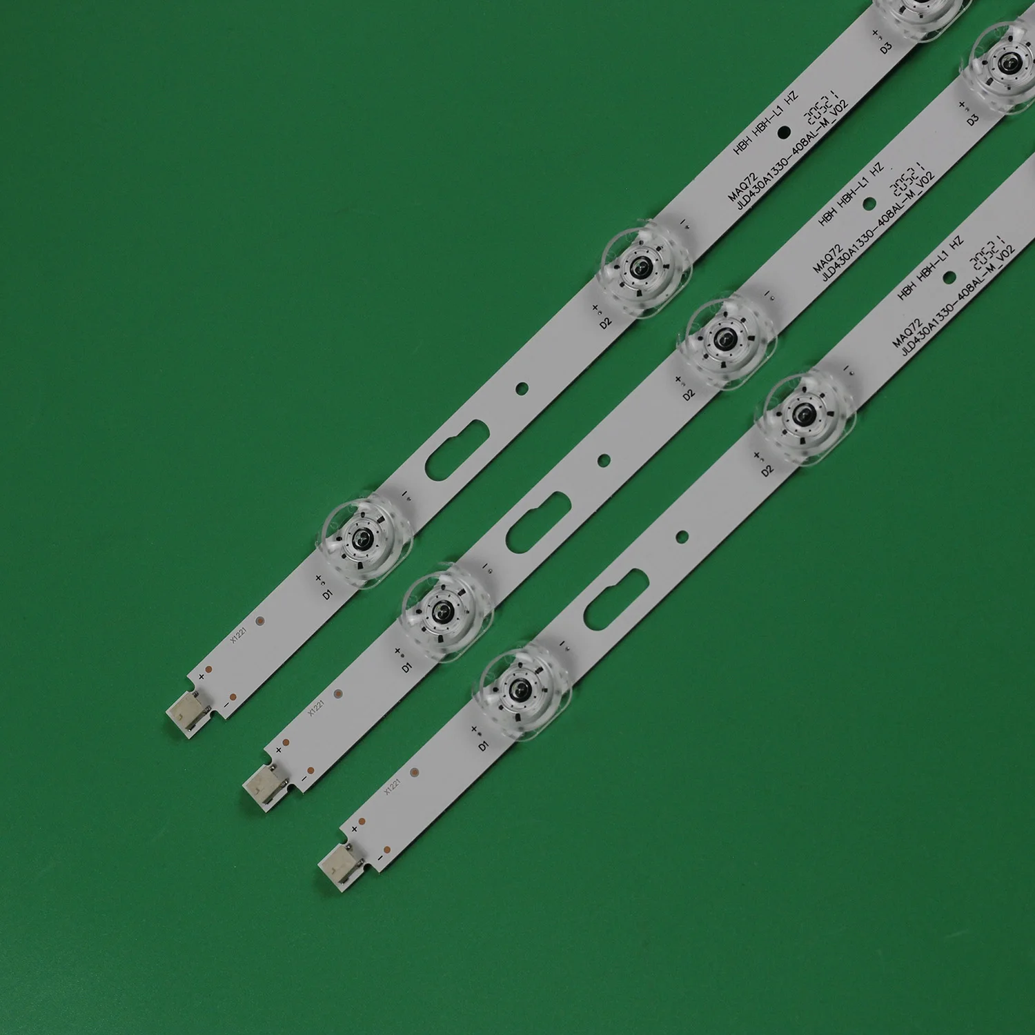 LED strip for UE43TU7172 UE43TU8072 UE43TU8070 CY-GT043HGAY1V CY-GE043HGER1V JL.D430A1330-408AL-M_V02 JL.D430A1330-408AR-M_V02