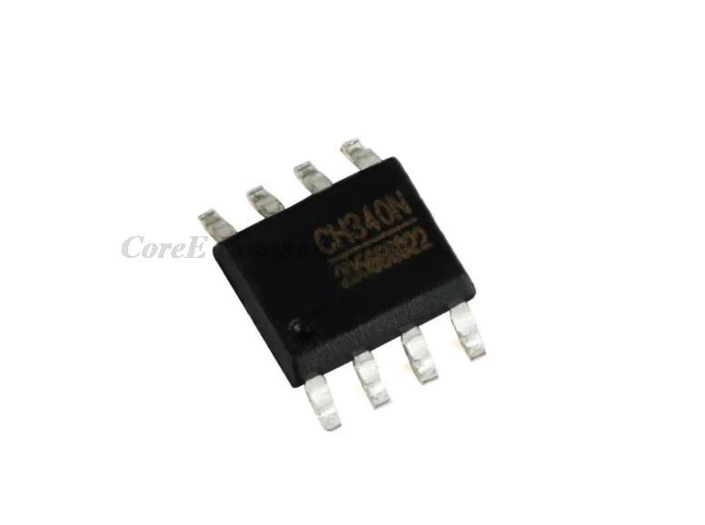 10-100PCS CH340N SOP-8 USB to Serial IC IC Chip Built-in crystal oscillator