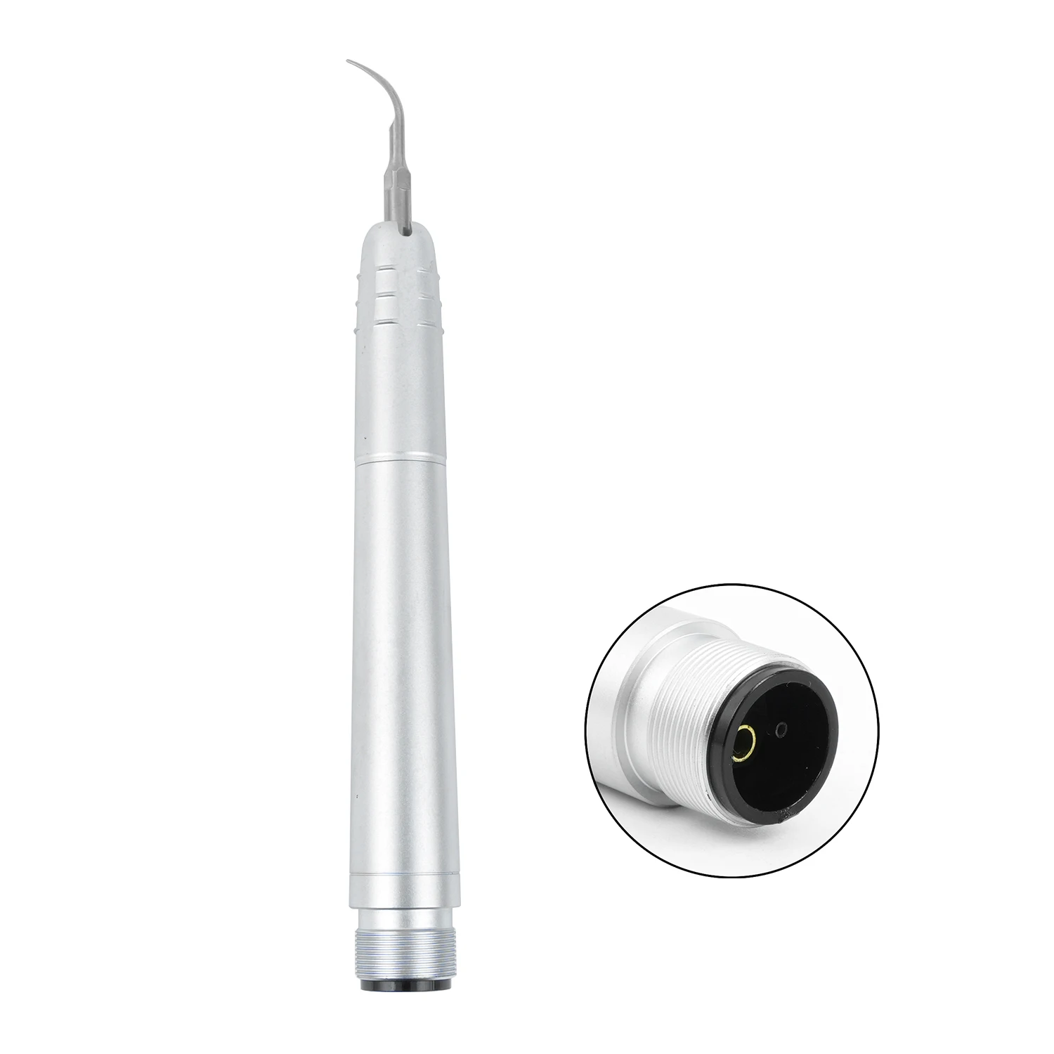 JOLANT Dental Ultrasonic Air Scaler Handpiece Sonic Perio Scaling with 3 Tips 2 Hole/ 4 Hole Dentist Tools