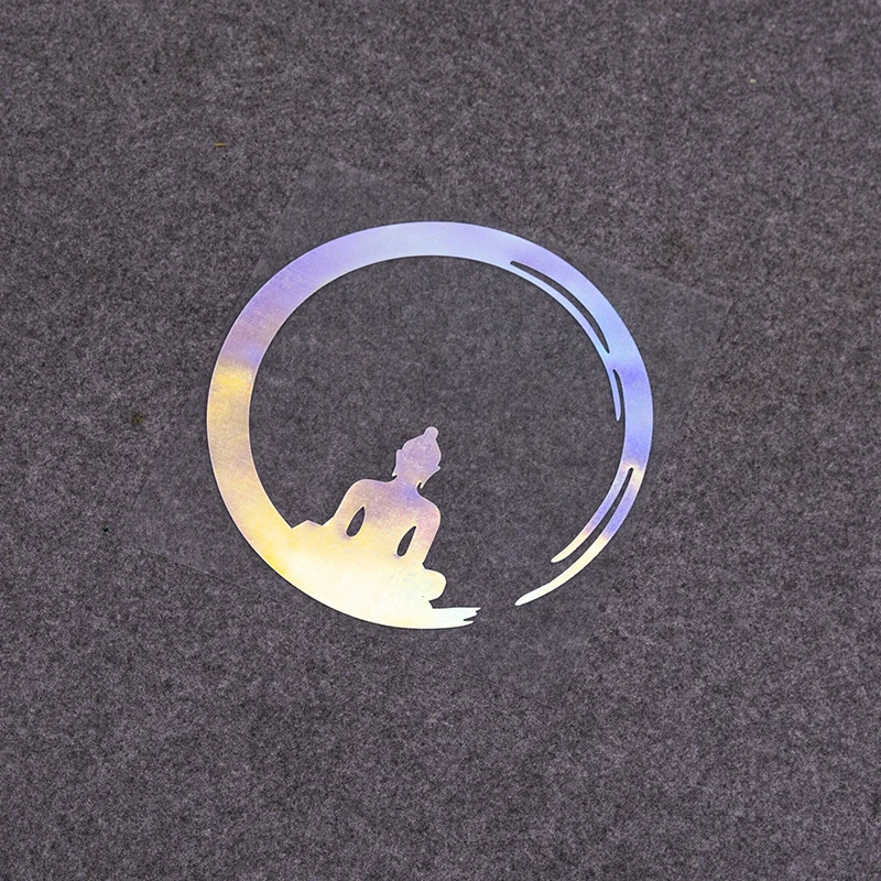 

Buddha Statue Car Sticker Non Fading Water proof Fashion Color Decals Rear View Mirror Fuel tank Decor Car Universal