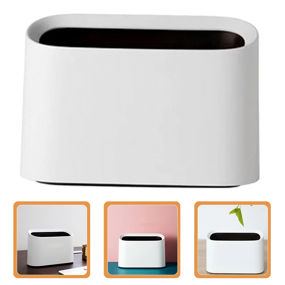 

Multi Function Portable Car Garbage Bin Large Capacity Small Trash Can for Home Office Bedroom Desktop Table Wastebasket