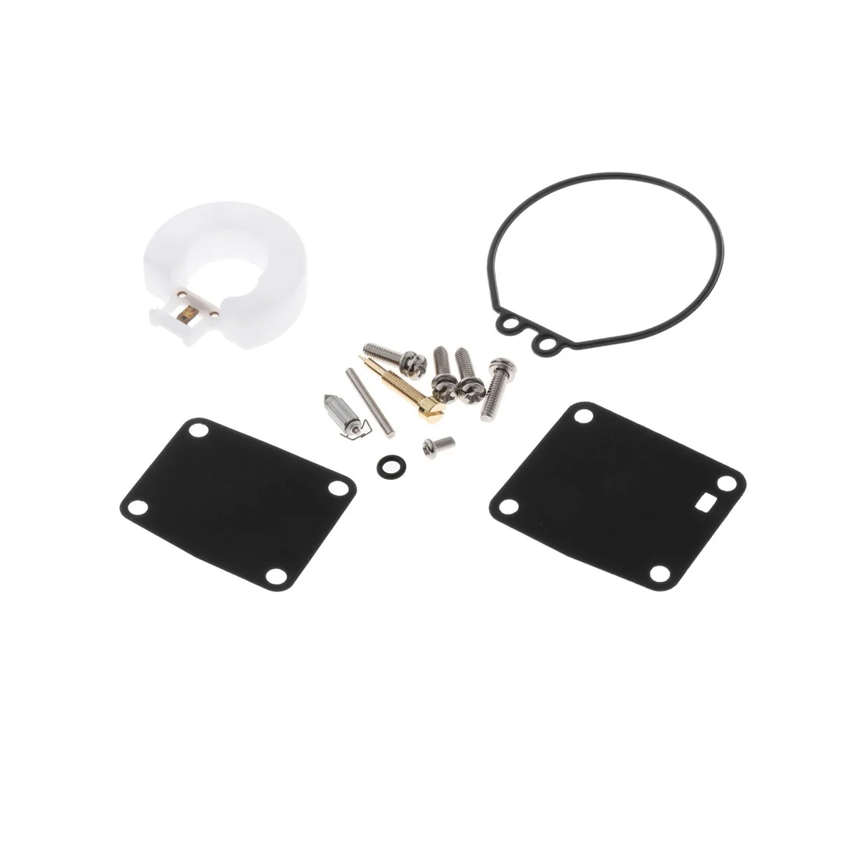 Boat Motor Carburetor Repair Kit 6G1-W0093-00 for 2-Stroke Outboard Yamaha 3Hp 1988-02, 6Hp 1984-96, 8Hp 1984-96