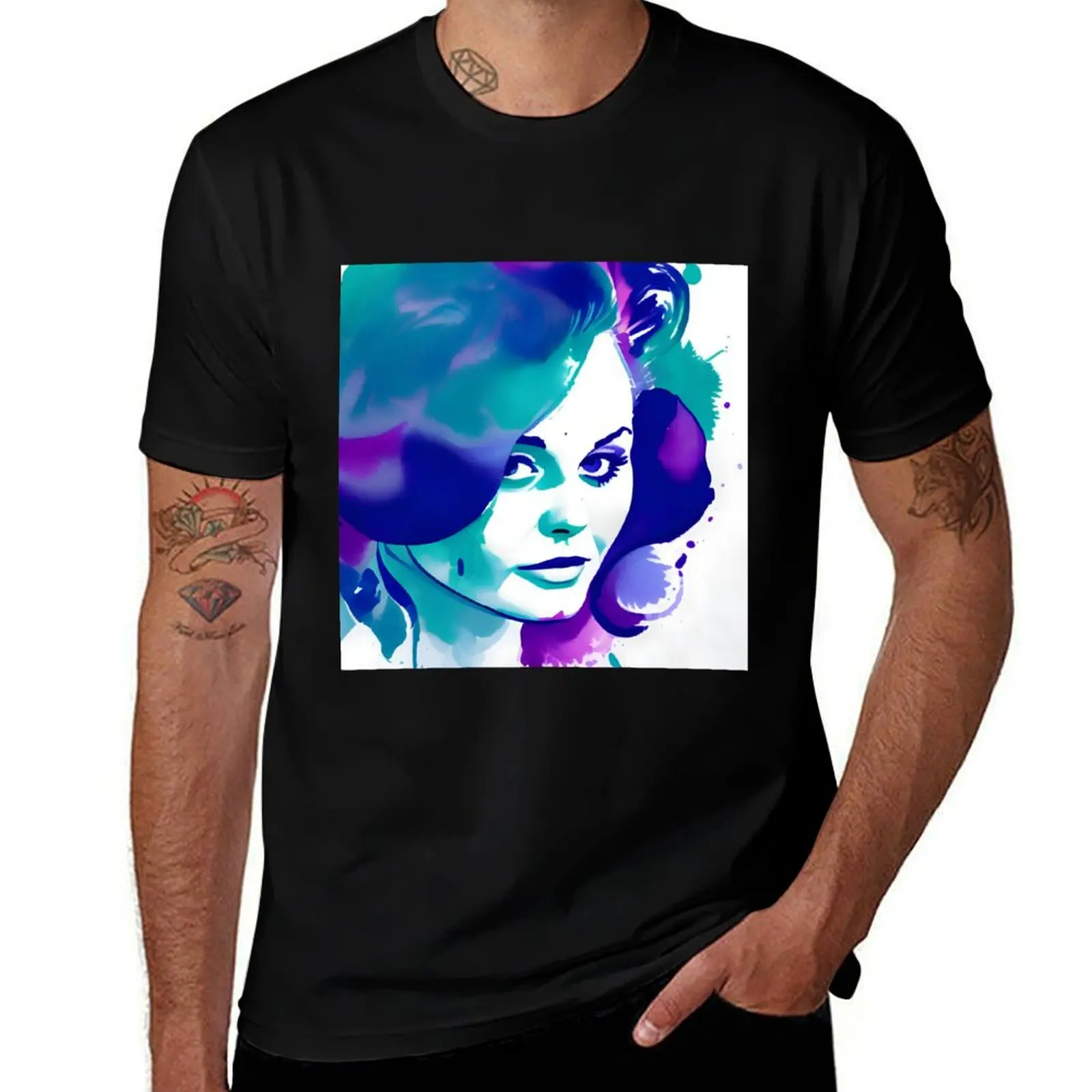 

Rocío Durcal футболка мужские футболки для мужчин футболка мужская 100% хлопок футболка люксового бренда