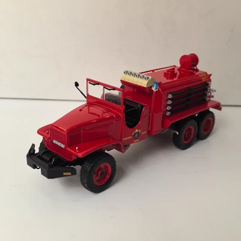 Ixo 1/43 escala gmc cckw ccf 353 liga modelo de motor de incêndio coleção estática decorado presentes de feriado brinquedos lembrança presente