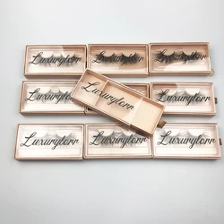 Wholesale Lash Case Empty Lash Box Mink False Eyelash Packaging Boxes Makeup