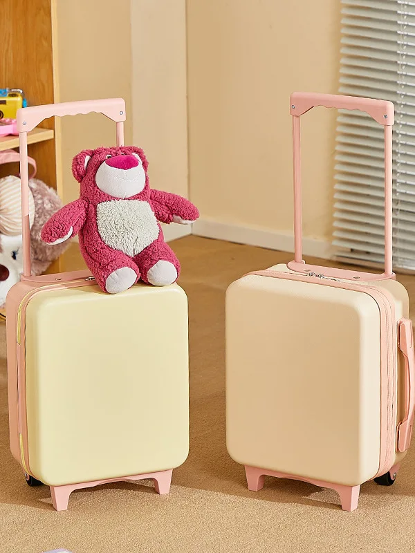 new-2026-children's-lage-fre-sle-faionable-carry-on-suitcase-ex-wheel-spinner-travel-bag-for-boys-and-girls