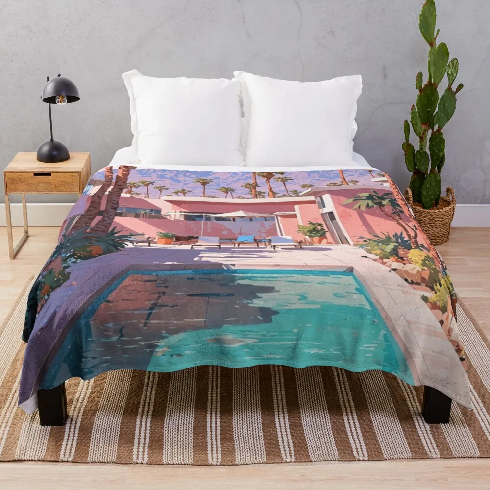 

Palm Springs - Калифорния, пледы, роскошные пледы, рождественские подарки, одеяла