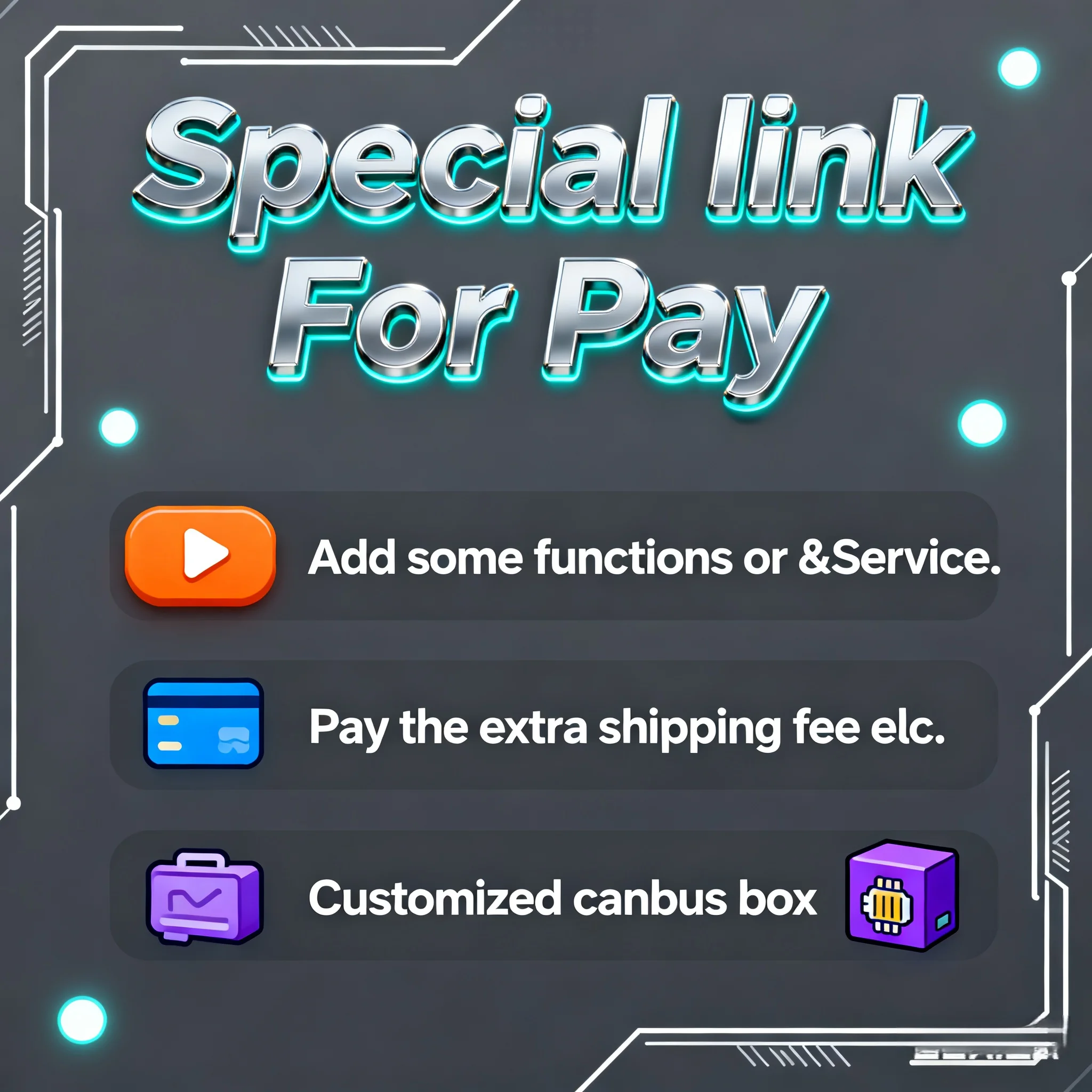 

Специальная ссылка для наших клиентов, чтобы оплатить дополнительную плату