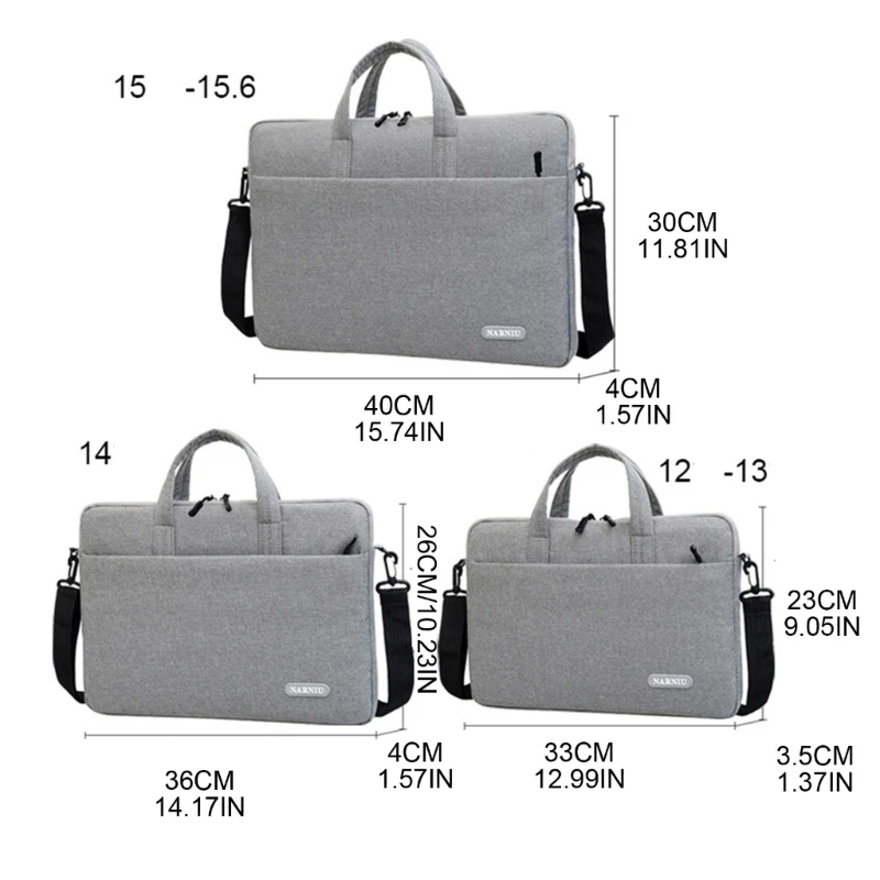 2023 노트북 숄더백 서류 가방, 13 14 15.6 인치 태블릿 슬리브, 내구성 있고 가벼운 컴퓨터 노트북용, 신제품