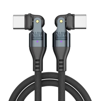 Ładowarka PD 240W do iPhone 16 Pro Max Samsung Galaxy S25 Xiaomi Mix Fold 4 Google Pixel 9 Lenovo Legion Tab OnePlus Nord 4 Kabel