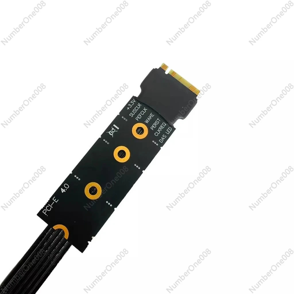 M.2 NVMe to PCIe x16 Adapter, Gen4 x4 Graphics Card Extension Cable for External GPU & Mini PC Build
