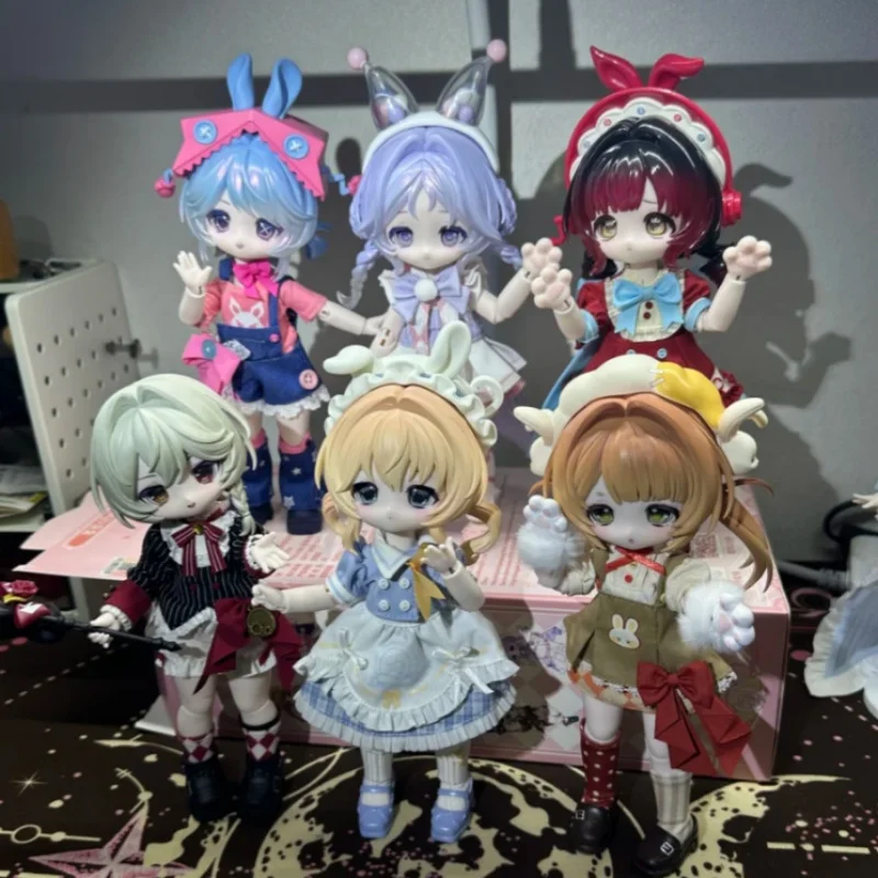 

В наличии: Серия аниме-фигурок Come4free Bonnie Rabbit Dream Box, специальная версия, фигурка в слепой коробке, декор для рабочего стола, подарок на день рождения