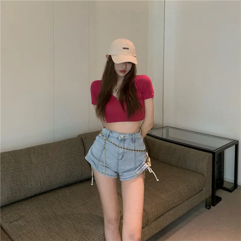 반바지 여성용 패치워크 꽃무늬 린넨 코튼 스위트 파스텔 러플 귀여운 허리 신축성 있는 허리밴드 코티지코어 데일리 페어리코어