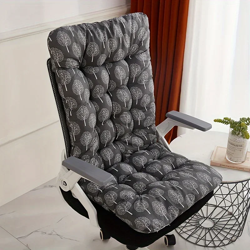 Ergonomic Office Chair Cushion with Integrated Backrest Support - Suitable for Multifunctional Use of Home and Car Seats