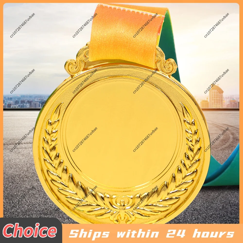 2.54 Inches Winner Award Medal with Neck Ribbon Competition Award Medal Sports Meet Awards for Kids Sports Meeting