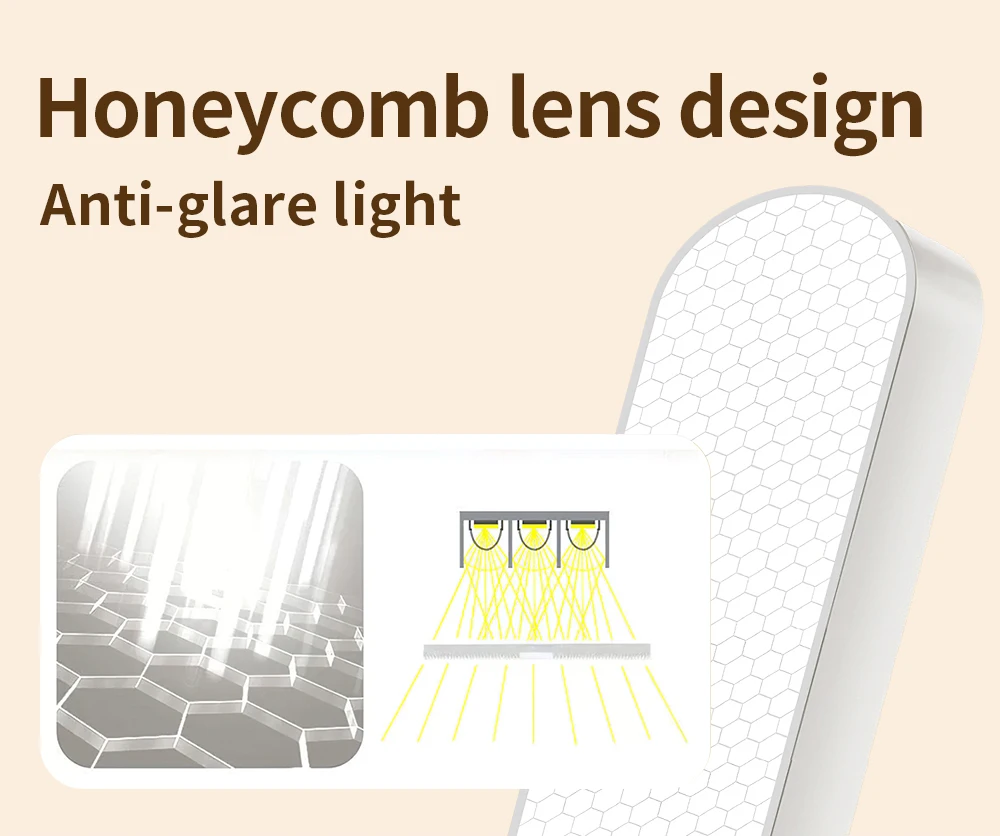 LED Desk Lamp Hanging Magnetic Stepless Dimming LED Night Light USB Rechargeable Bedroom Light Cabinet Closet Reading Night Lamp