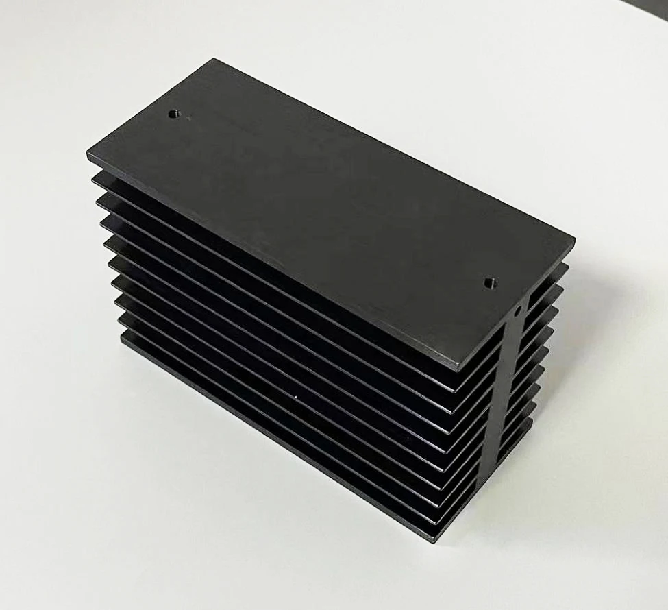 FM811 dissipatore di calore in alluminio pieno audio hifi radiatore Standard nero fai da te