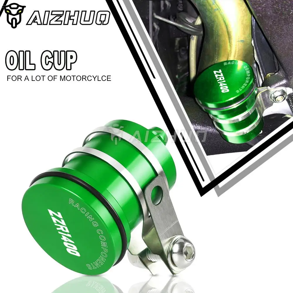

For Kawasaki ZZR1400 ZX14R ZX1400 ZZR-1400 ZX-14R ZX-1400 Motorcycle Brake Fluid Reservoir Clutch Cylinder Tank Oil Fluid Cup