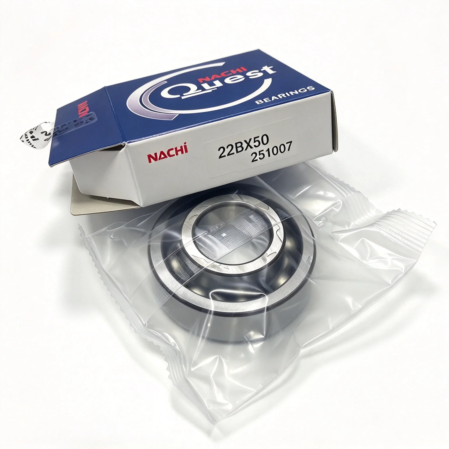 NACHI 22BX50 25BXW55NC Deep Groove Ball Bearing 22x50x15mm / 25x55mm High Precision Industrial Bearings