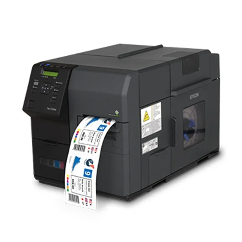 Machine High Speed Color Inkjet Label Digital Printer Roll Self-adhesive Barcode Printer