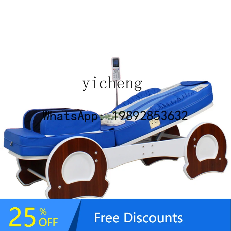 AA  genuine 3D warm jade physiotherapy bed jade heating electric whole body health massage bed