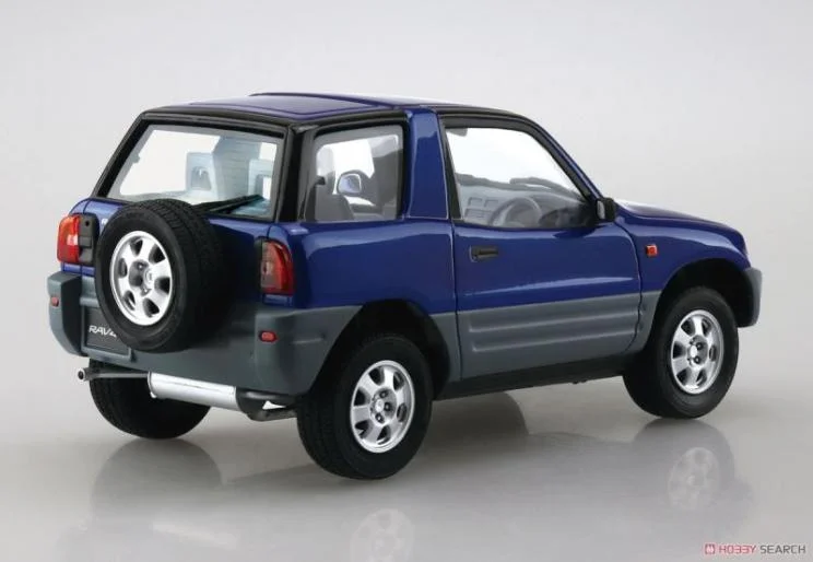 AOSHIMA 1:24 SXA10 RAV4 '94 06606 Limited Edition Static Assembly Model Kit Toys Gift