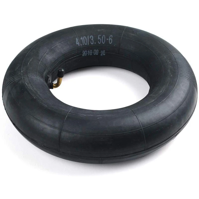 4X 4.10/3.50-6 or 4.00-6 Replacement Inner Tube for Wheelbarrows Snow Blowers, Wagons, Carts, Hand Trucks, Lawn Mowers