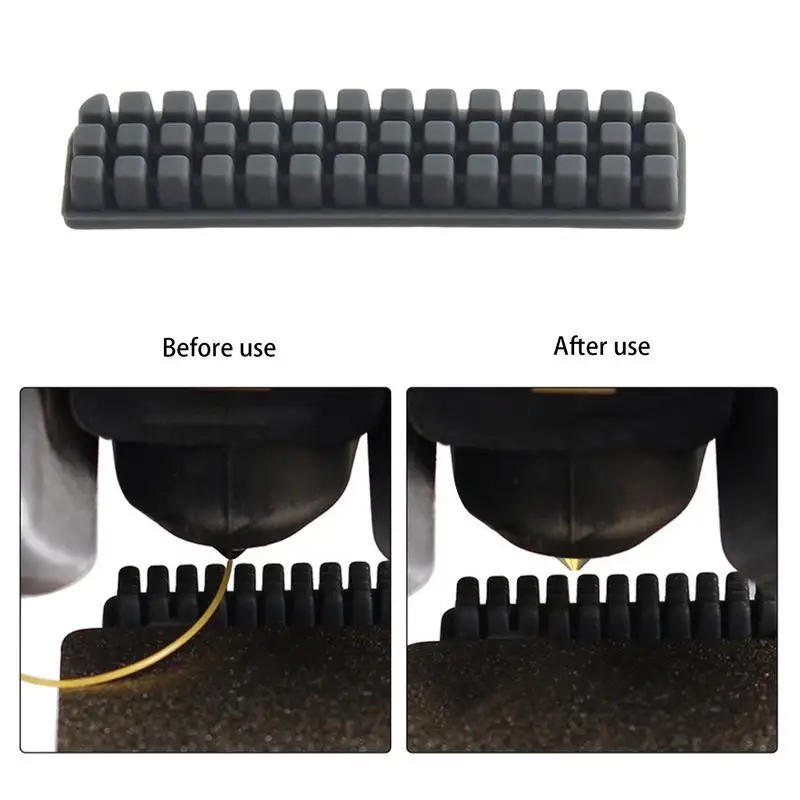 Aksesoris Printer 3D Nozzle Brush 3D, Aksesoris Printer 3D desain tahan suhu tinggi alat pembersih penghapus efektif untuk