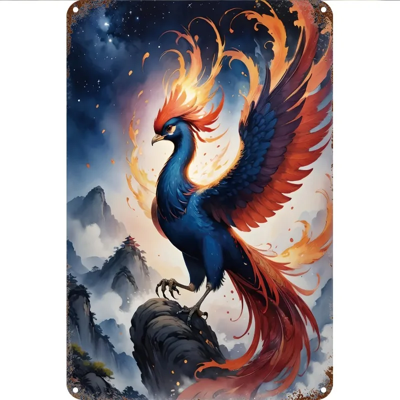 

Vintage Aluminum Metal Tin Sign, Decorative Plaque & Statues for Home, Office, Hotel, Cafe, Pub Wall Decor - 8 X 12 Inches