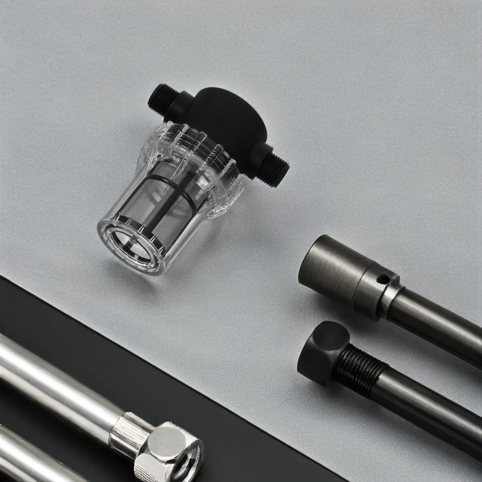 

Фильтр для водяного бака автодома, 1/2 дюйма, мелкоячеистый сетчатый фильтр-сетка, сменный фильтр для шланга, для кемпинговых насосов и кухонного оборудования