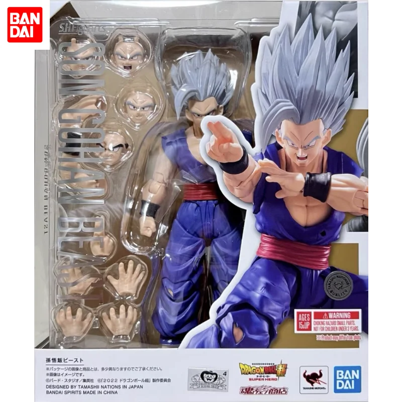 

Оригинальная коллекционная фигурка Bandai Soul Limited SHF Dragon Ball Son Gohan Movie Version Beast Gohan в наличии, подарок
