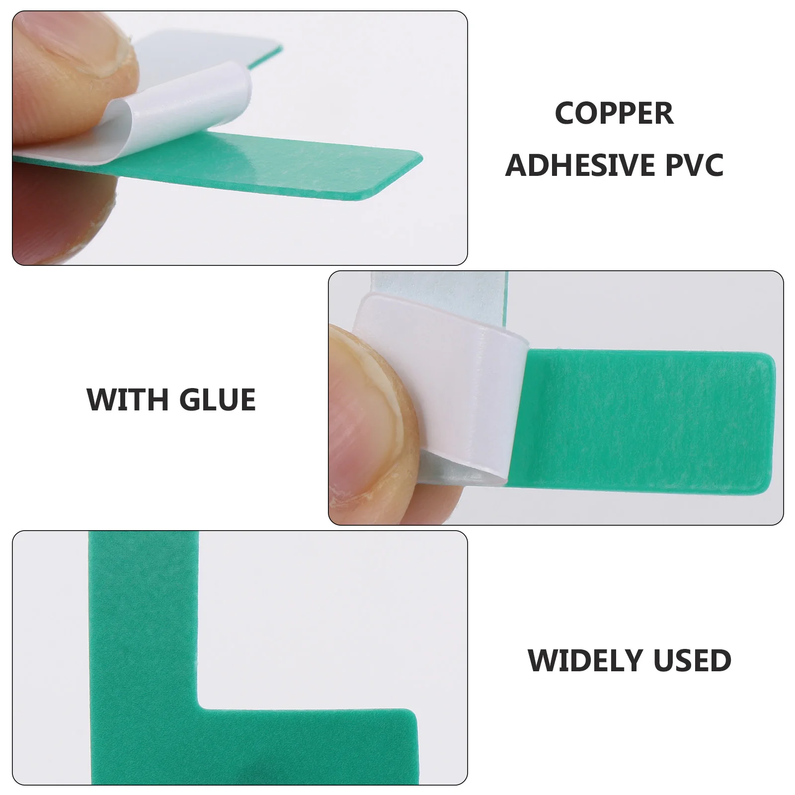 

100 Pcs Positioning Warning Line Logo Non Marking Fixed Sticker Security Stickers Alert Sign Caution