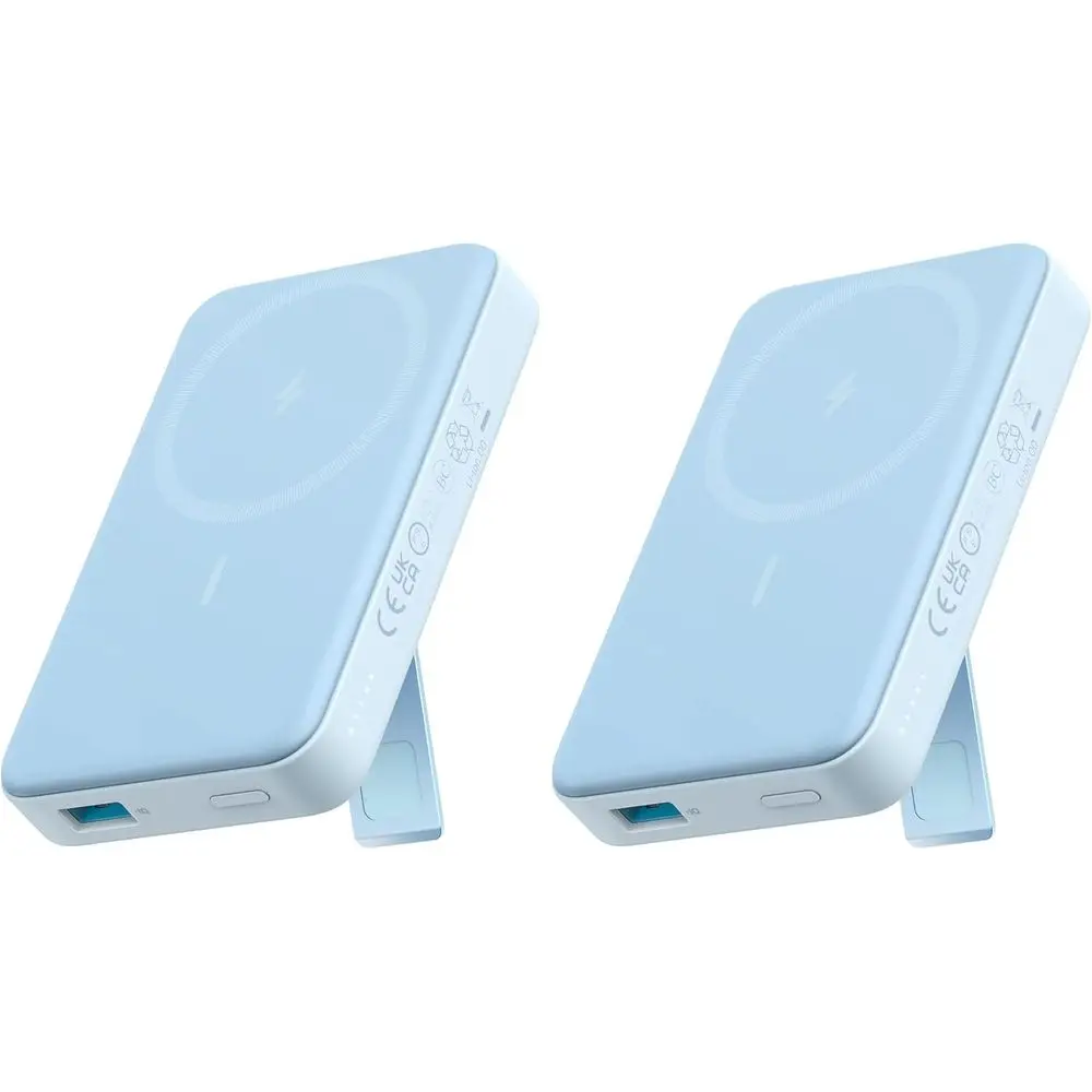 

20W USB-C 10,000mAh Magnetic Portable Charger with Stand, Compatible with iPad 16/15/14 Series (2-Pack)